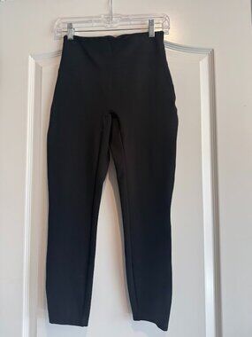 SPANX Black Ponte Ankle Pants | Size S